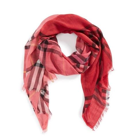 burberry ombre check scarf|burberry check scarf wool fringe.